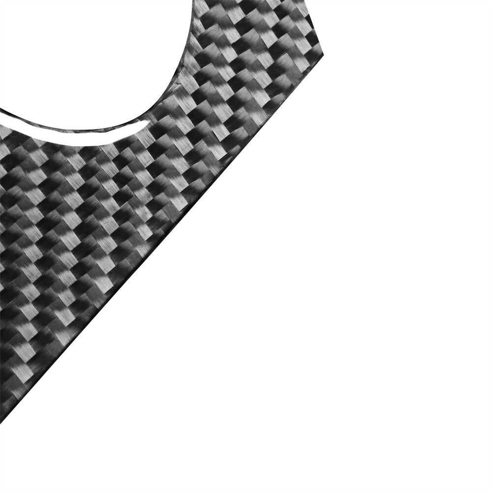 Carbon Fiber Center Air Vent Outlet Lower Part Cover Trim for Volvo V60 2010-17