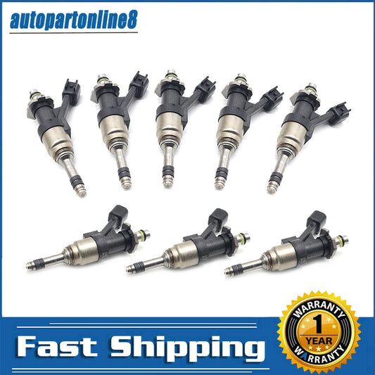 8PCS Fuel Injectors 12668393 for Cadillac Camaro for Chevrolet 6.2L V8