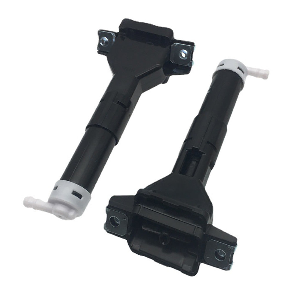 Pair For CRV Asian RM 2012-2014 Headlight Washer Nozzle Pump Actuator Black