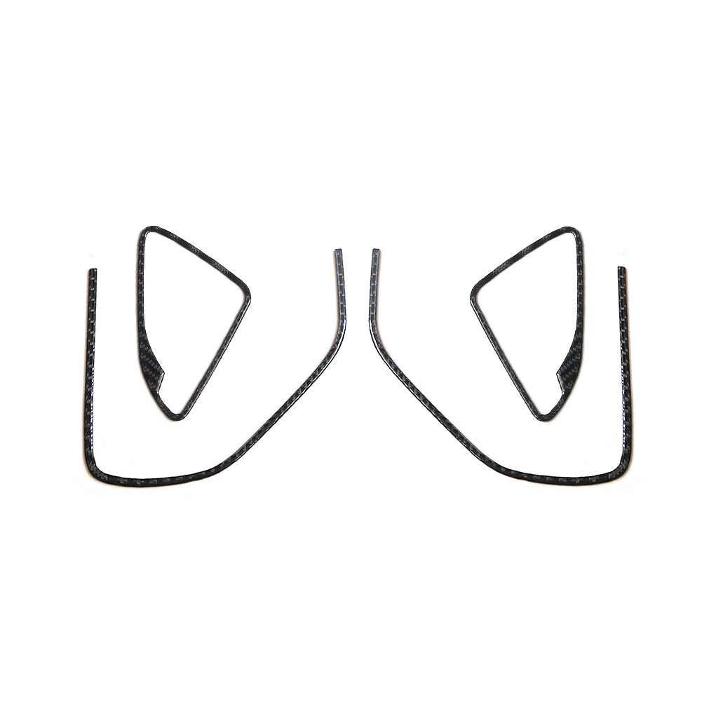 4Pcs for Honda Odyssey 2005-2010 Carbon Fiber Interior Door Handle Cover Trim