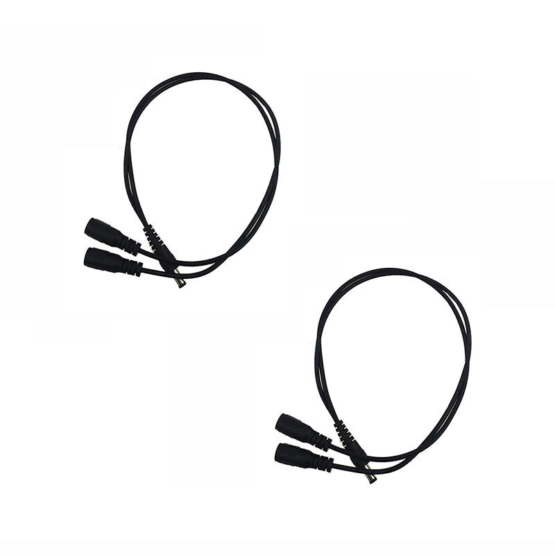 2pcs Universal 2-in-1 Cord Wire for Electric Exhaust Valve Control System