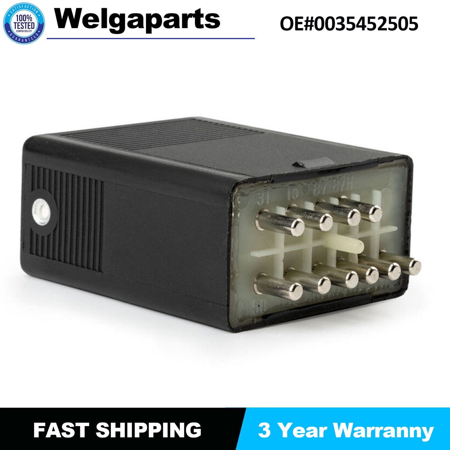 Fuel Pump Relay 0035452505 New for Mercedes-Benz R107 W126 C126 420SE 420SEL US