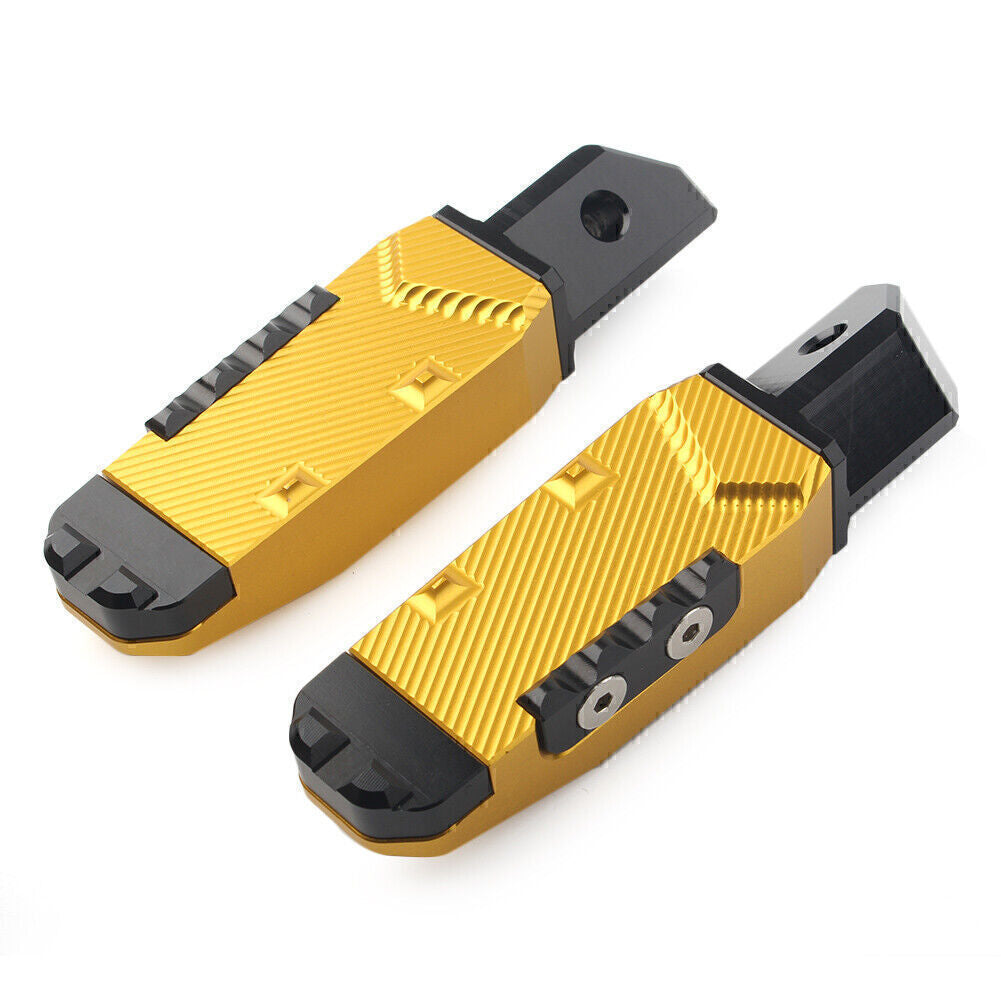 Rear Passenger Foot Pegs Pedal Pads Fit for Honda CBR600RR F5 CBR600 F4/F4I Gold