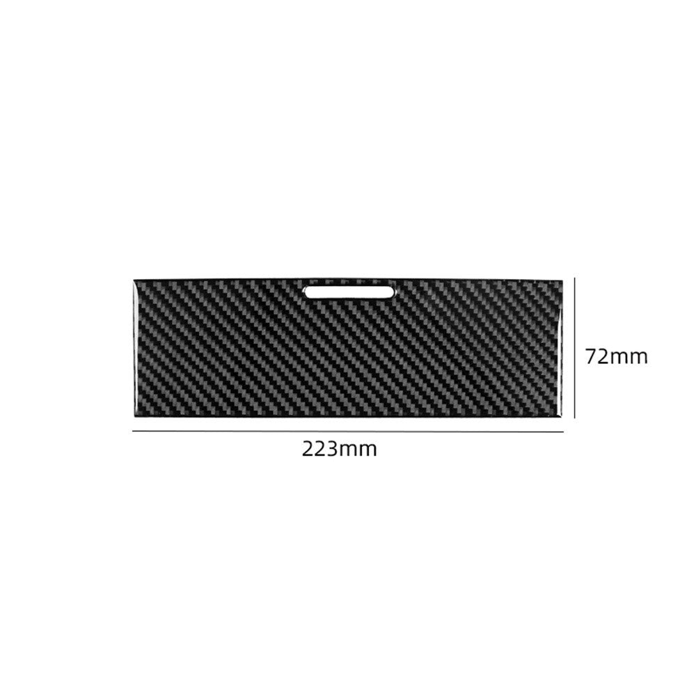 Carbon Fiber Center Console Storage Box Panel Cover for Ford F-150 FX4 2004-2008