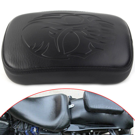 Rear Passenger Pillion Pad Fender for Seat 8 Suction Cup for Harley Bobber Sportster