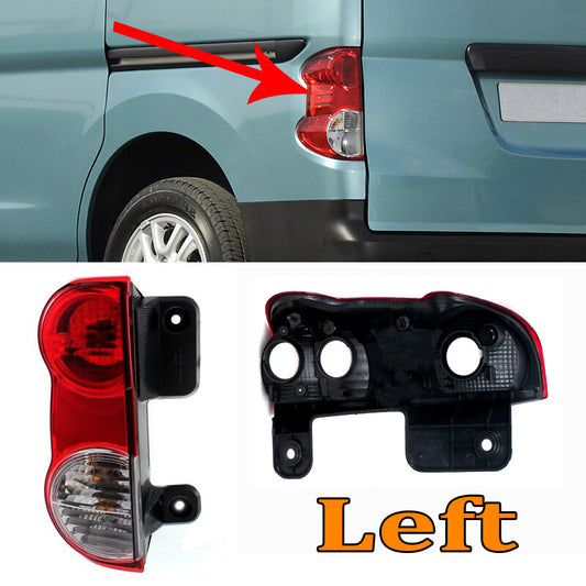 Left Rear Tail Lamp Brake Lamp Fog Lamp Without Bulb for NISSAN NV200 2009+