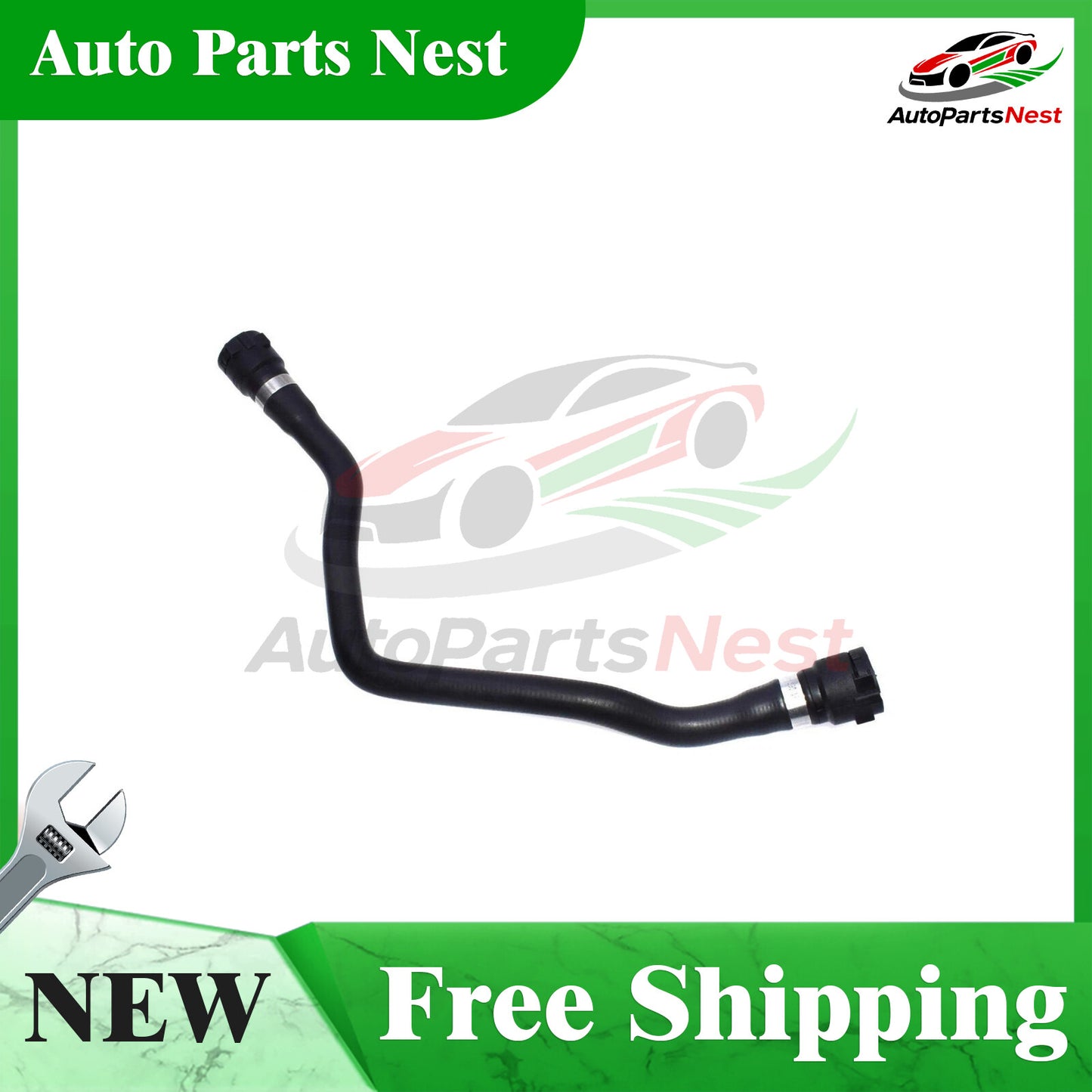 11531436410 for BMW E46 330i 323i 325xi 325i Expansion Tank to Coolant Pipe Hose