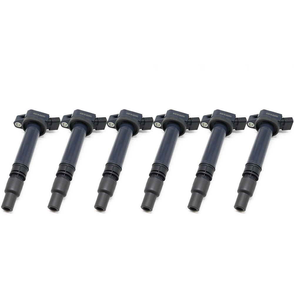 6PCS Ignition Coils Fits for Lexus Gs300 2006 3.0L V6 90919-02250 90919-02260