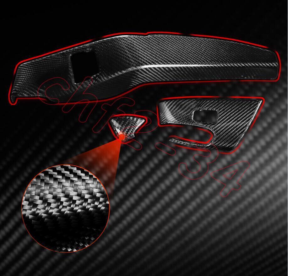 Dry Carbon Fiber Inner Door Handle Frame Trim for Chevrolet for Corvette C7 ZR1 Z06