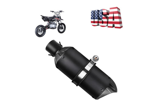 Universal 1.5-2 Slip on Motorcycles Exhaust Mufflers  ATV Dirt Street Bike