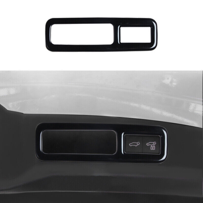 Black Titanium Tailgate Rear Door Handle Frame for Lexus RX350h 500h 2023-2024