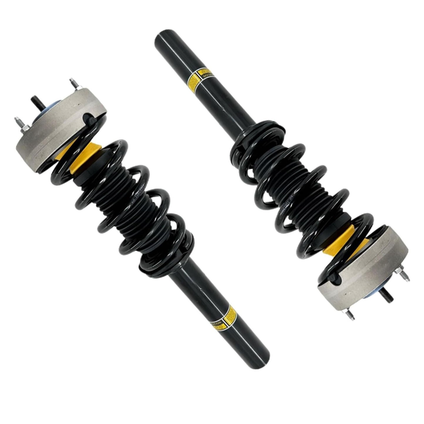 Pair Front Shock Struts Assys w/Electronic Fit for Jaguar XJ XJR 2010-2019 #C2D16483