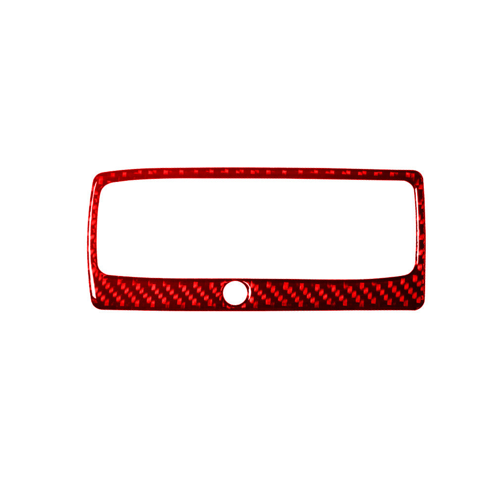 Red Carbon Fiber Interior Overhead Light Cover Trim for Toyota Celica 2001-2005