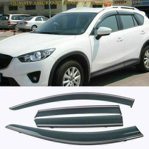 for Mazda CX-5 XC5 2013-16 Side Window Visor Shades Sun Rain Guard Deflector 4X