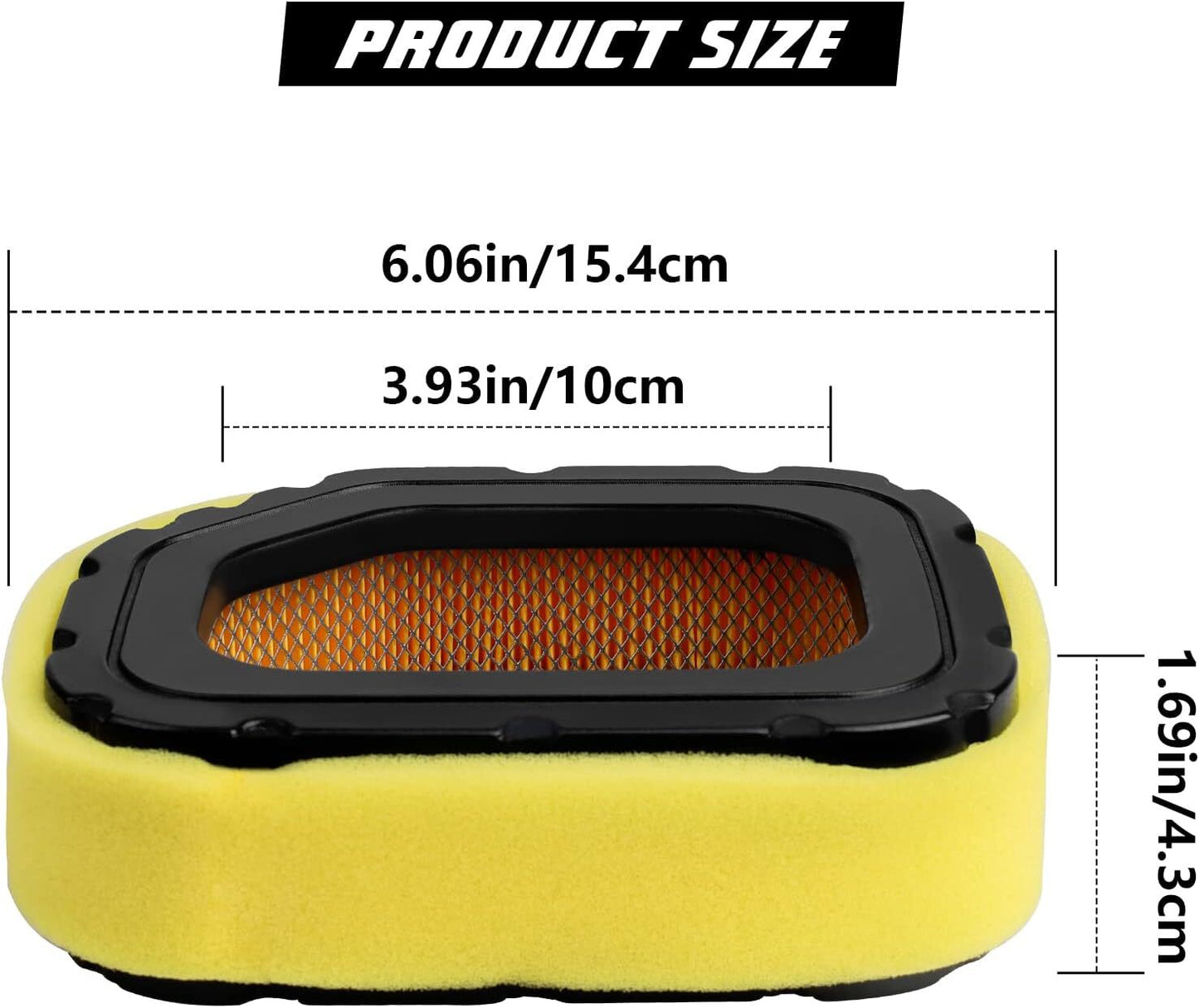 Air Filter for Kohler 32 883 03-S1 SV710 SV715 SV720 SV730 SV735 SV740