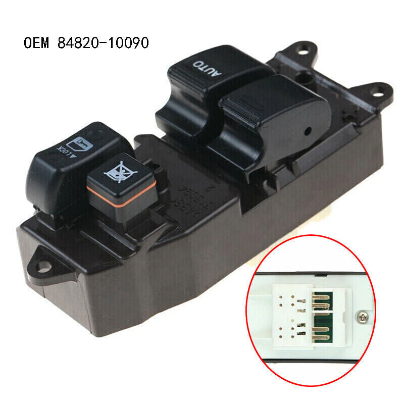 for Toyota Hilux Hiace for Land Cruiser 96-08 84820-10090 Power Window Switch Right