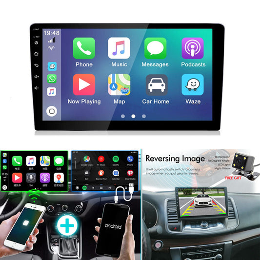 Car Radio 9 Inch Android Multimedia Player GPS WIFI Bluetooth For CarPlay Navi
