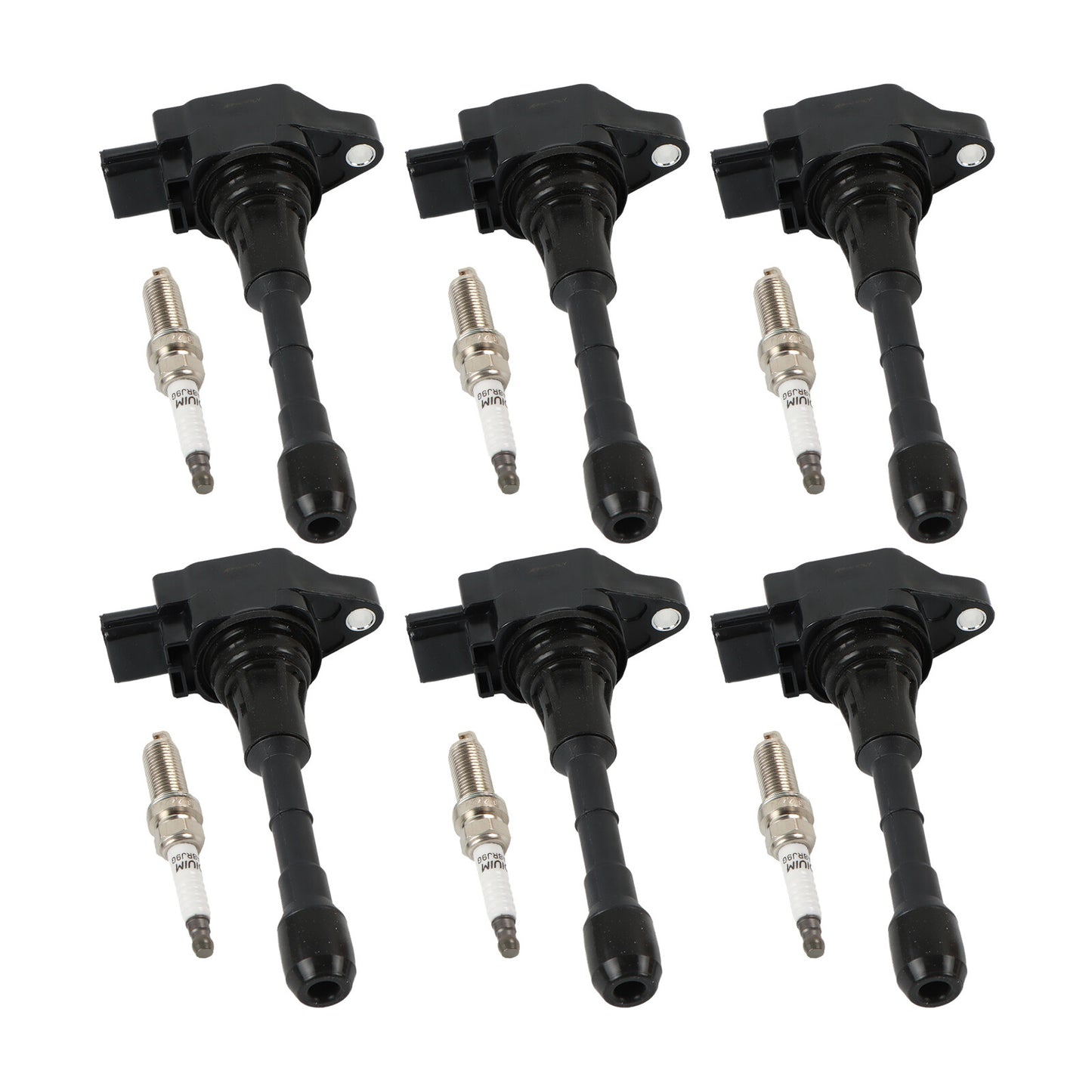 6X Ignition Coils+6 Iridium Spark Plugs for Infiniti Q50 for Nissan Maxima 3.5 UF550