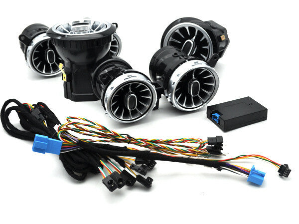 6 led Illuminated Turbo air ac vent purifier for Mercedes E class W213 2020-2023