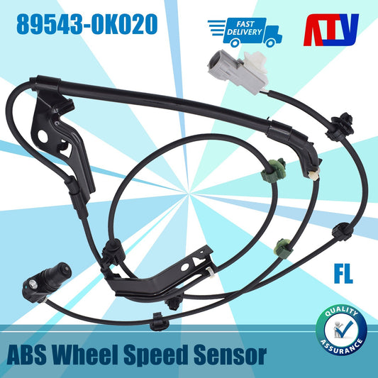 For 04-12 for Toyota Hilux Vigo New Front Left ABS Wheel Speed Sensor 89543-0K020