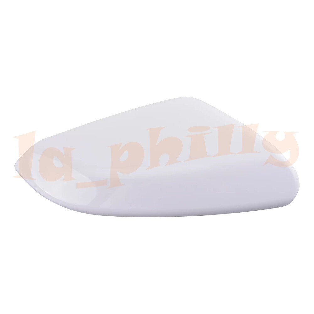 Fit for Honda for Civic 2016-20 White Front Right Side Mirror Cover Trim Cap Plastic