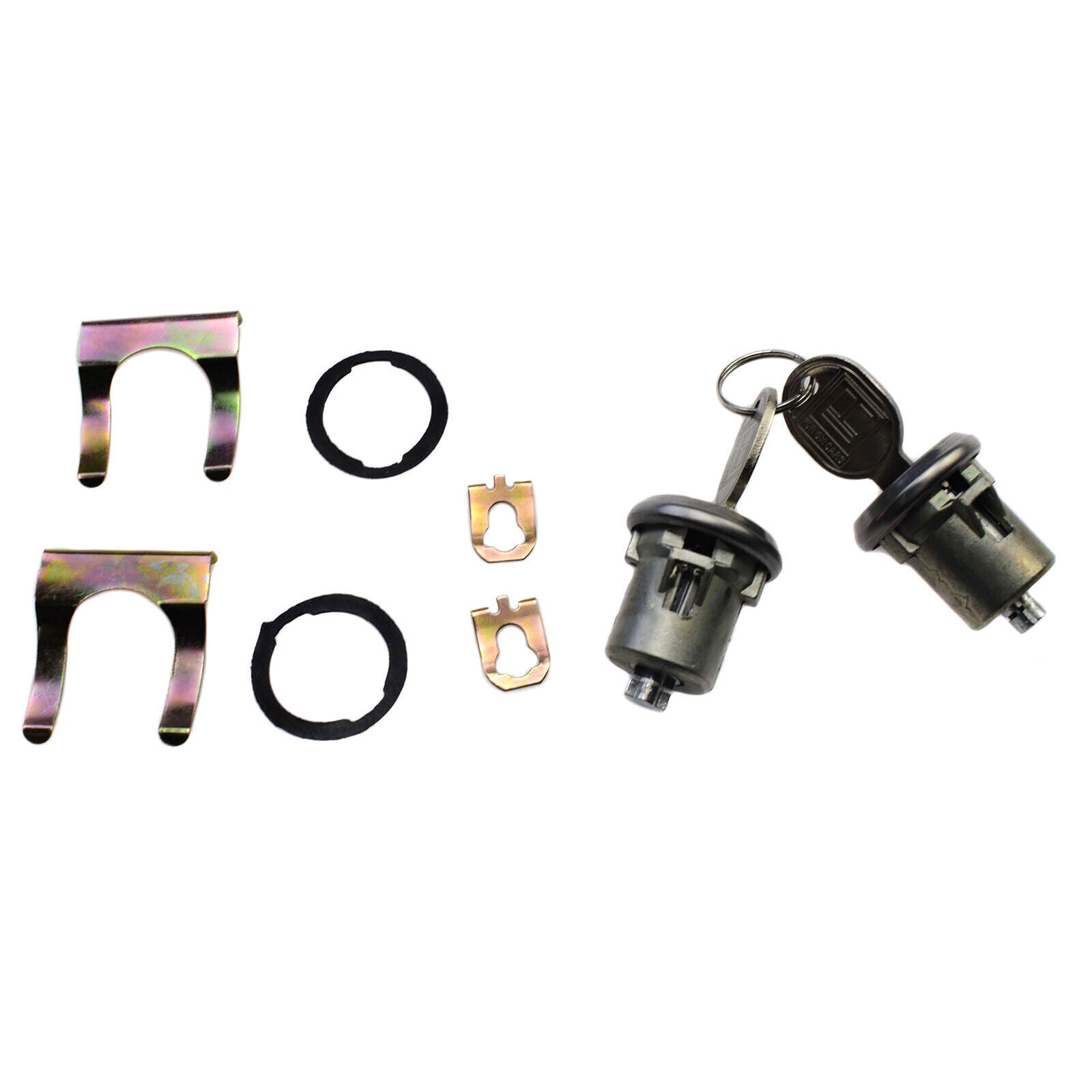 for Chevrolet S10 Blazer for GMC for Buick for Cadillac Pair Door Lock Cylinder Kit 5070006