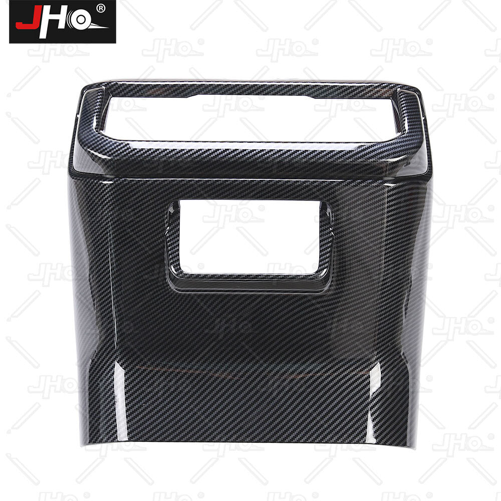 Glossy Rear Air Condition Outlet Vent Panel Trim Cover for Ford F150 2021-2022
