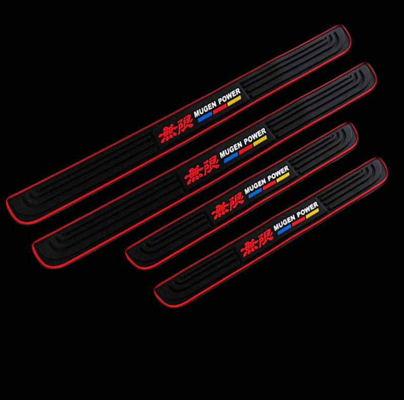 Car door and window protection sticker panel LED cup roller coaster Mugen for Toyota