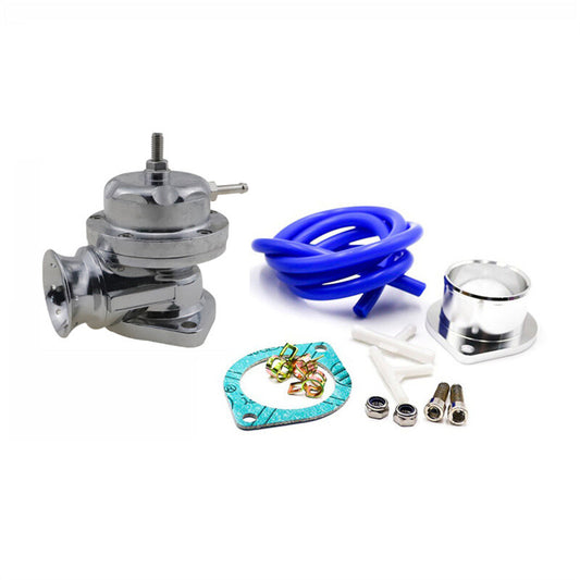 Silver Universal Type-RS Turbo Blow Off Valve Kit Adjustable 25psi BOV Blow Dump
