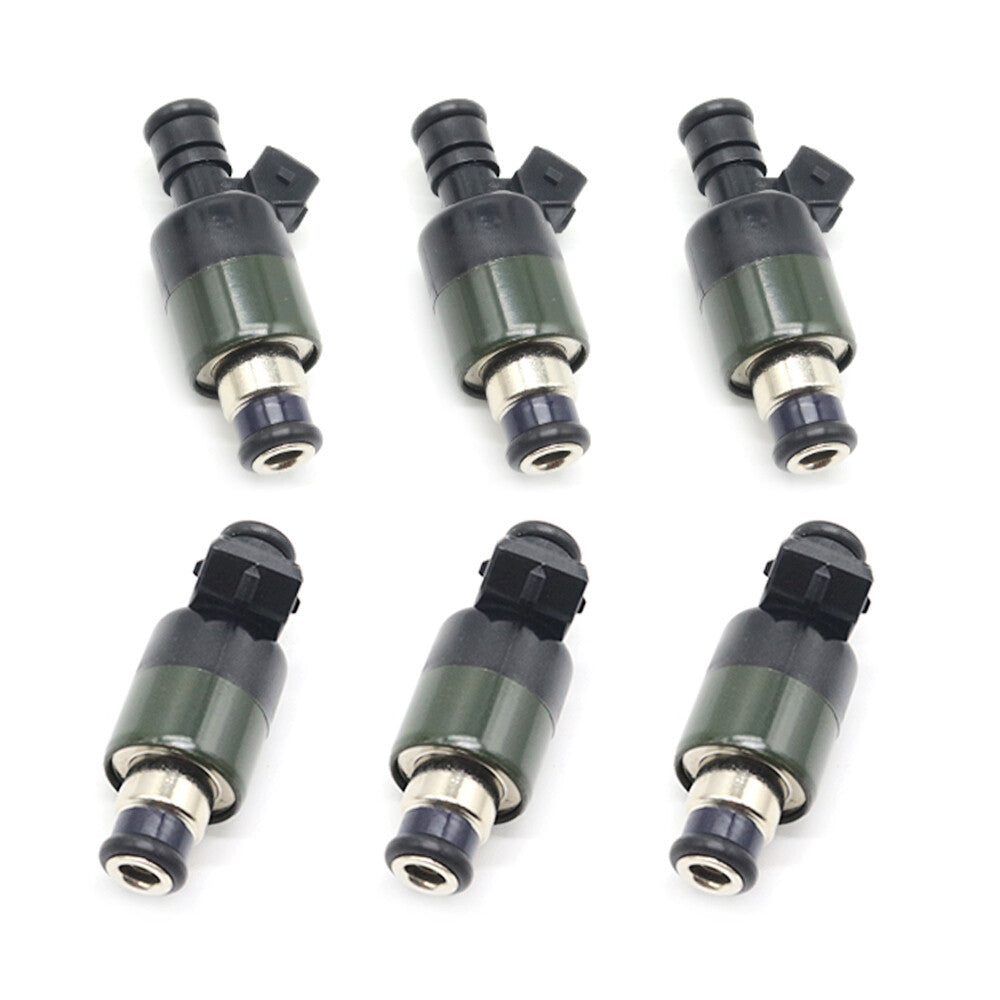 6-piece new fuel injector kit suitable for Isuzu Rodeo and for Honda Passport 3.2L 1992-95 17089625