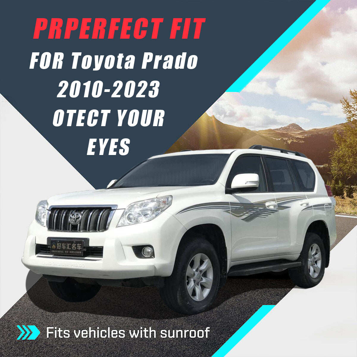 1X 74320-42501B3 NEW for Toyota RAV4 06-13 Gray Sunshade Sun Visor Right Side AU