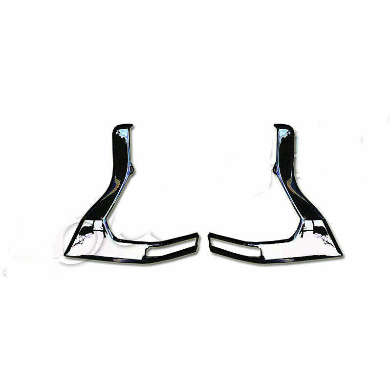 for Toyota Prado FJ150 2018-2021 black ABS Rear Taillight Moulding Cover Trim 2x