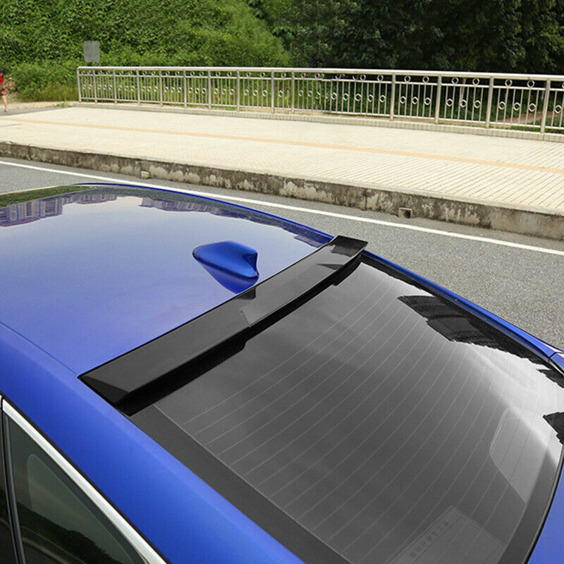 for Honda Accord 10th 2018-2022 Vip Glossy Black Rear Roof Top Spoiler Lip Trim