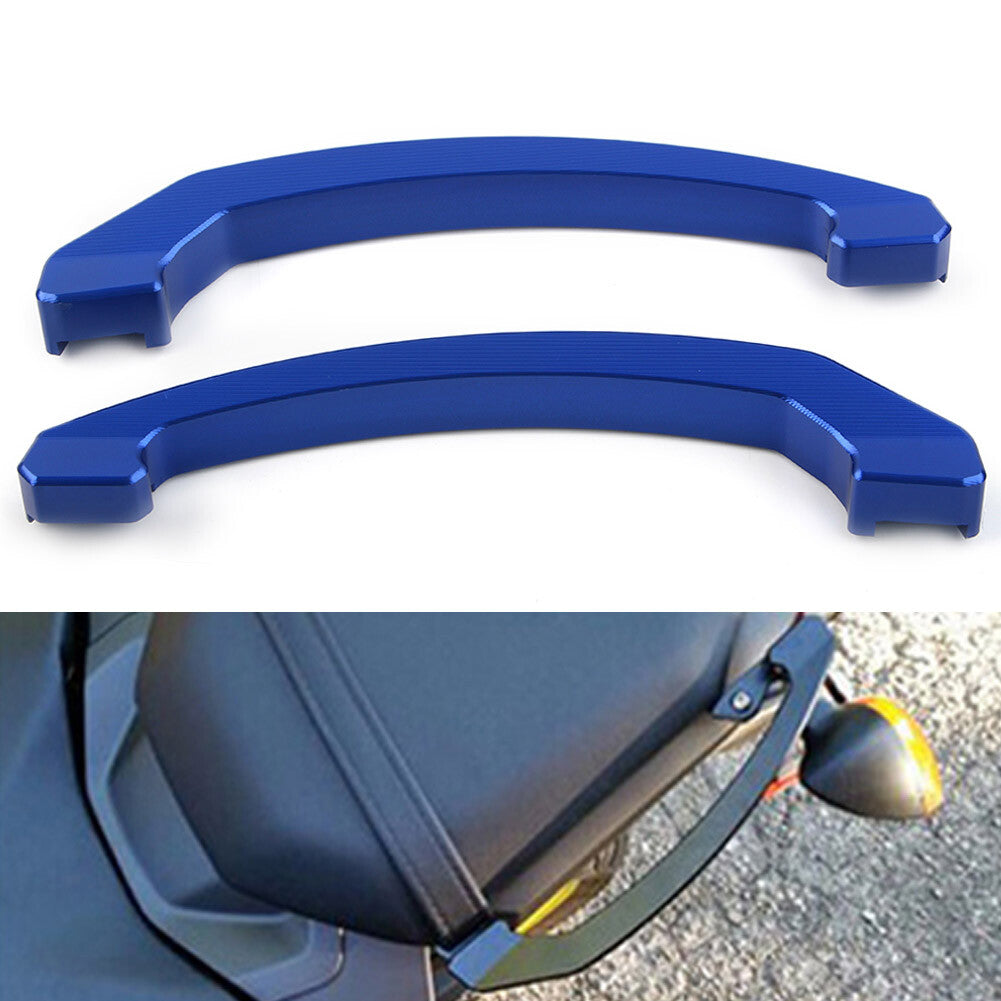 Fit for Yamaha MT07 FZ07 14-17 Motorcycle Rear for Seat Handle Grab Bars Armrest Blue