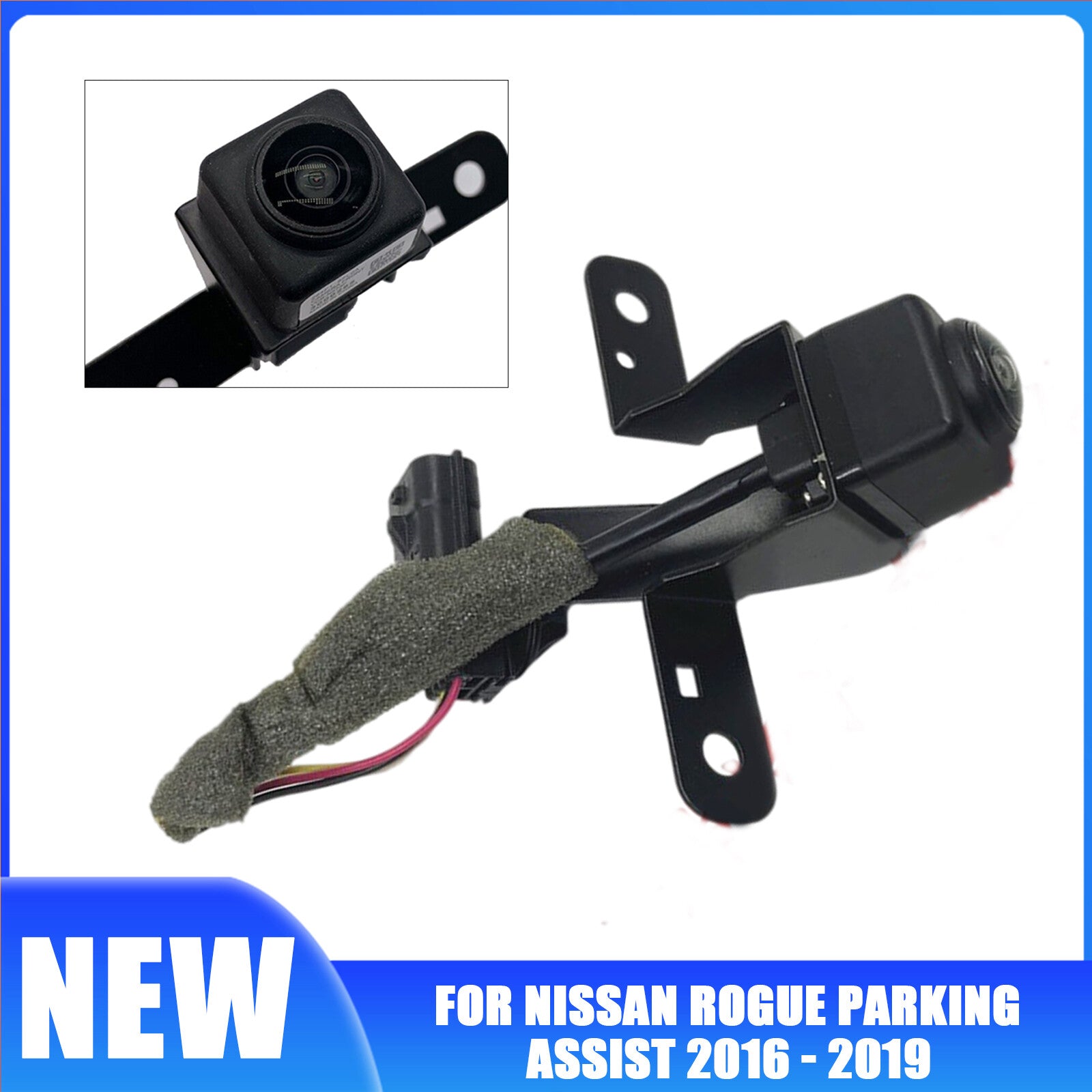 Front View Camera For 2016-2019 for Nissan Rogue Parking Assist 284F1-6FL0A AT