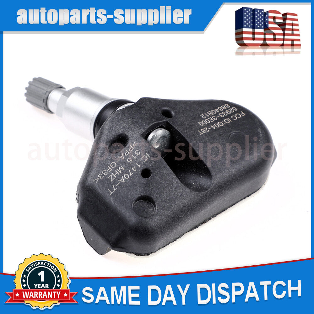 4-pack TPMS tire pressure sensors 52933-3E000 for Hyundai for Tucson Sonata Tiburon