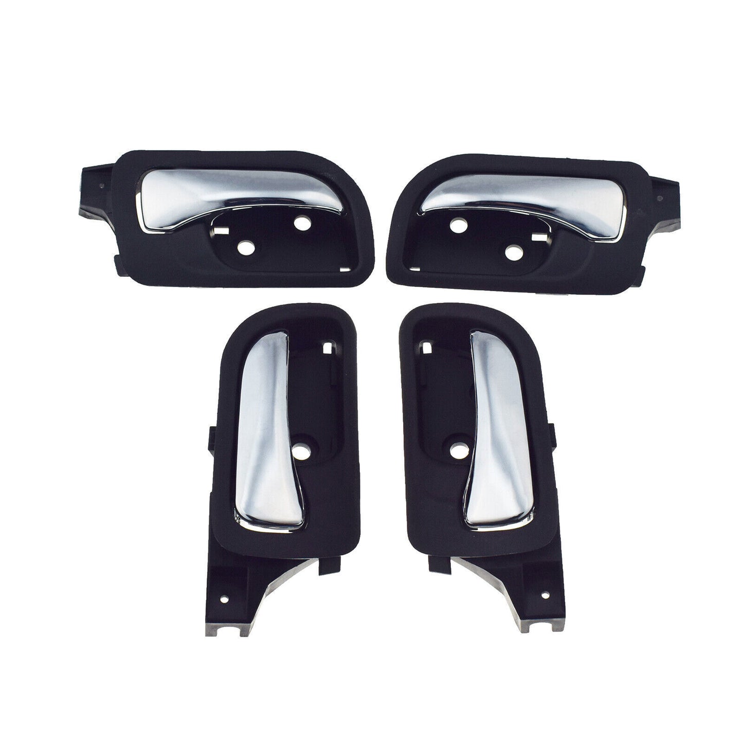 for Honda Accord 2003-2007 Set of 4 Interior Door Handles Chrome FL RL RR NEW