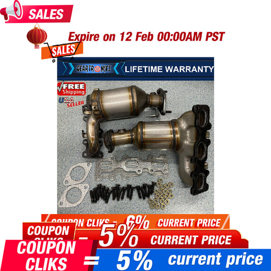 Catalytic Converter for Ford Explorer 3.5L 2013 2014 2015-2019 Front Left Right