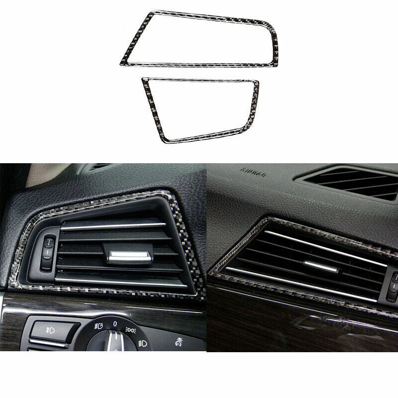 16-Piece Carbon Fiber Full Internal Sticker Protective Cover for BMW 5 Series F10 (2011-17)