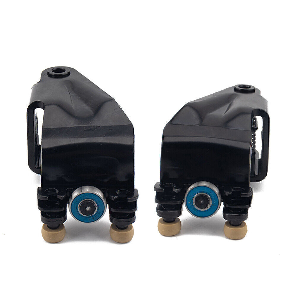 Pair Center Mount Sliding Door Rollers for Honda Odyssey 2005-2010 06 Auto Black
