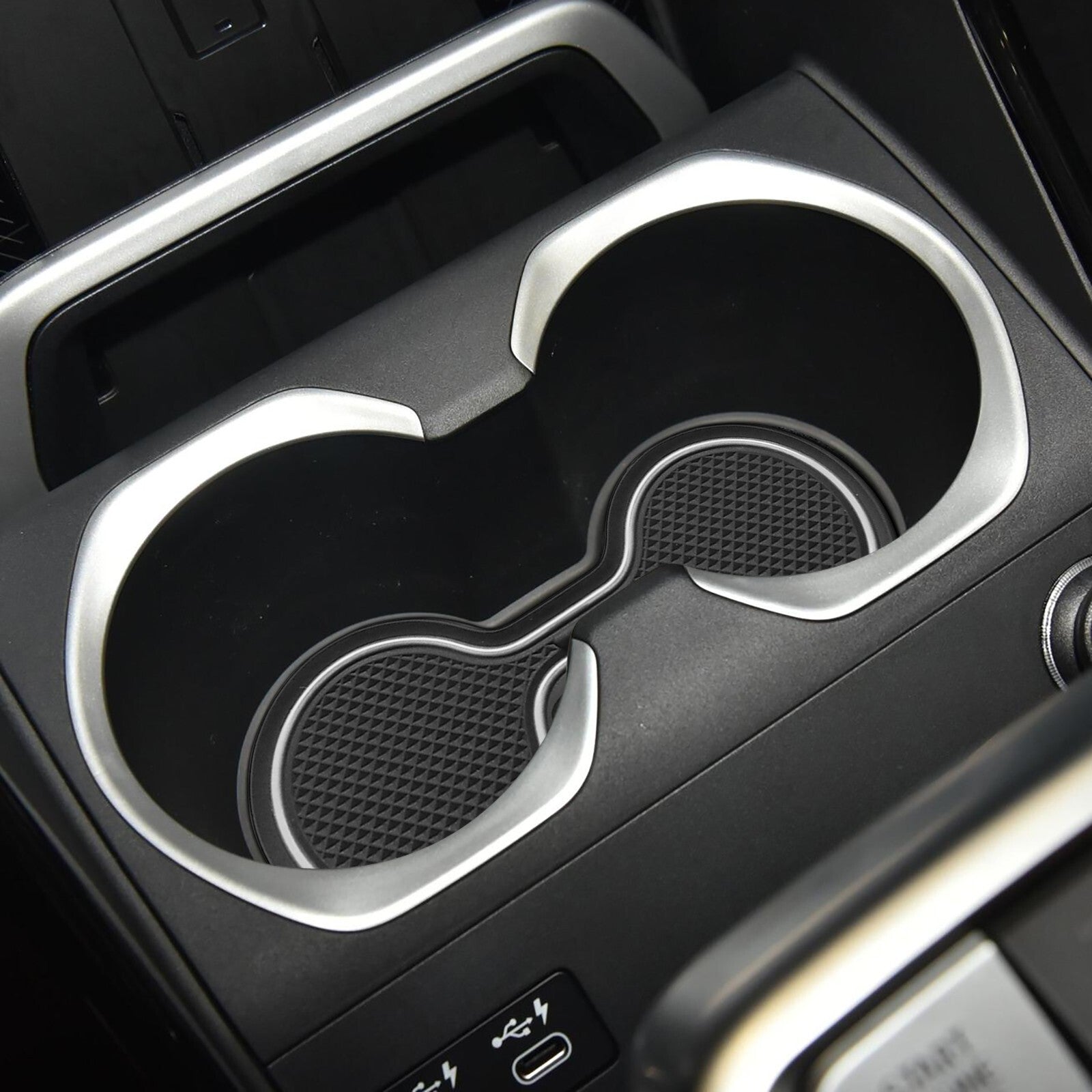 Anti-Slip Gate Slot Cup Mat for BMW X1 2023 2024 Car Door Pad Accessorie Set