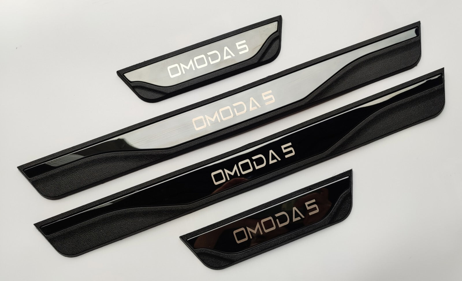 For 2023 for Chery Omoda5 Car Accessories Door Sill Protector Scuff Guard Trim Cover