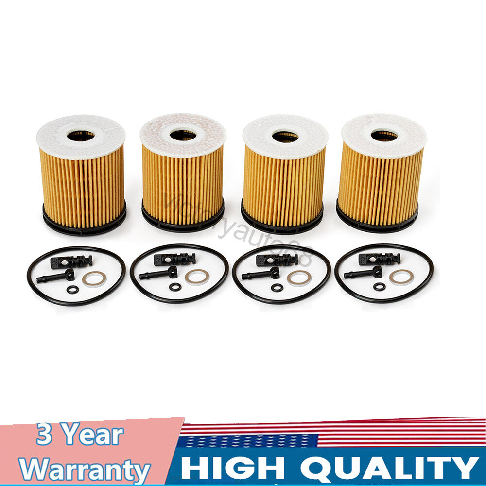 4-piece oil filter kit for Kia Rio 1.6L engine, 2019-2020 new engines, with seal 26350-2M000