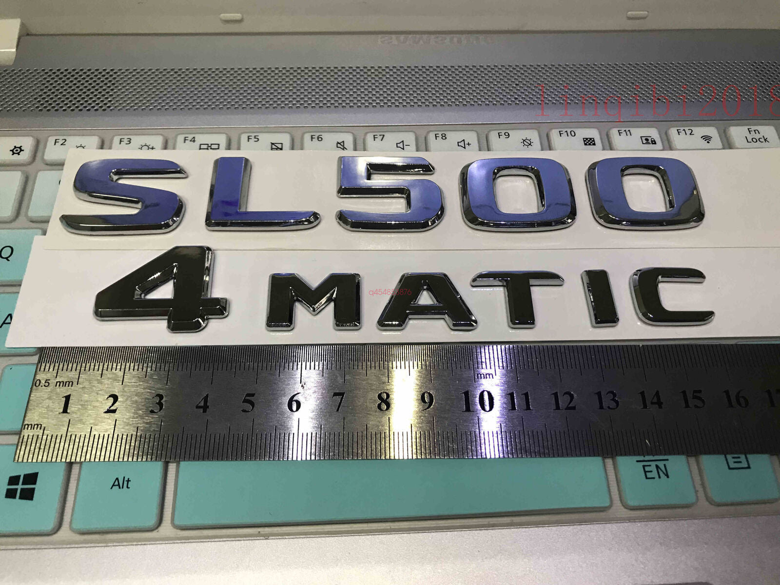 2018 SL500 4 MATIC Rear Trunk Emblem Decal Badge FOR AMG NEW