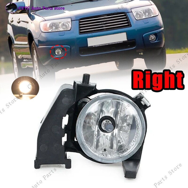 for Subaru Forester SG 2006-2008 Right Fog Lights With Glass Lens Fog Lamp