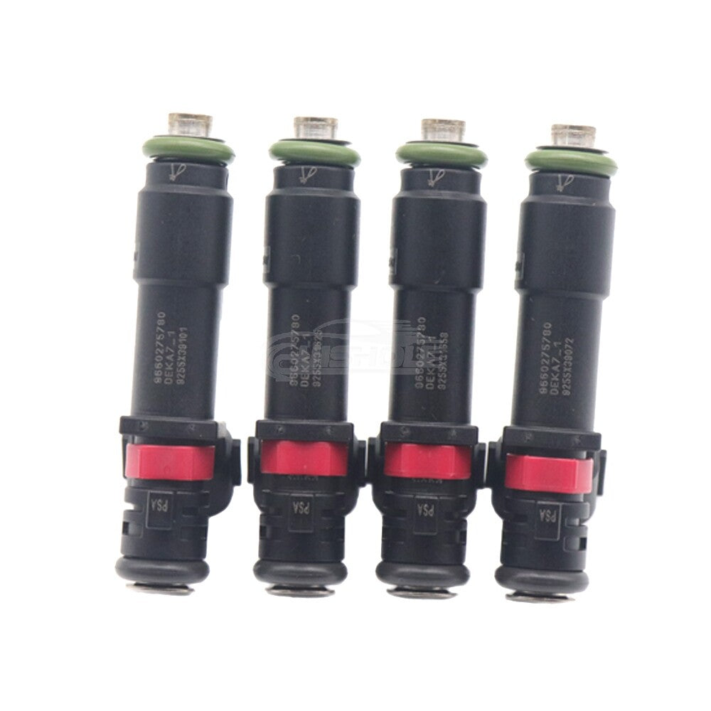 4PCS 9660275780 Fuel Injector for Peugeot 307 407 508 for Citroen C4 C5