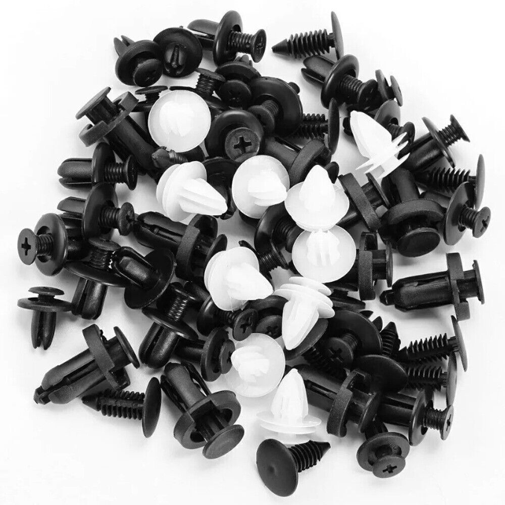 100x Car Body Plastic Trim Retainer Fastener Clips Push Pin Fender Bumper Tool