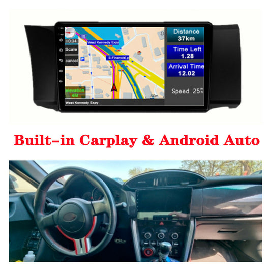 32G Radio Stereo GPS Nav Head Unit w/Carplay for Subaru BRZ for Scion FRS for Toyota 86