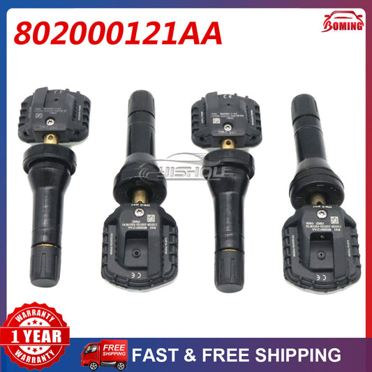 Pack 4 TPMS Tire Pressure Sensor 802000121AA For Tiggo 8 PRO Tiggo 7 PRO Tiggo 8