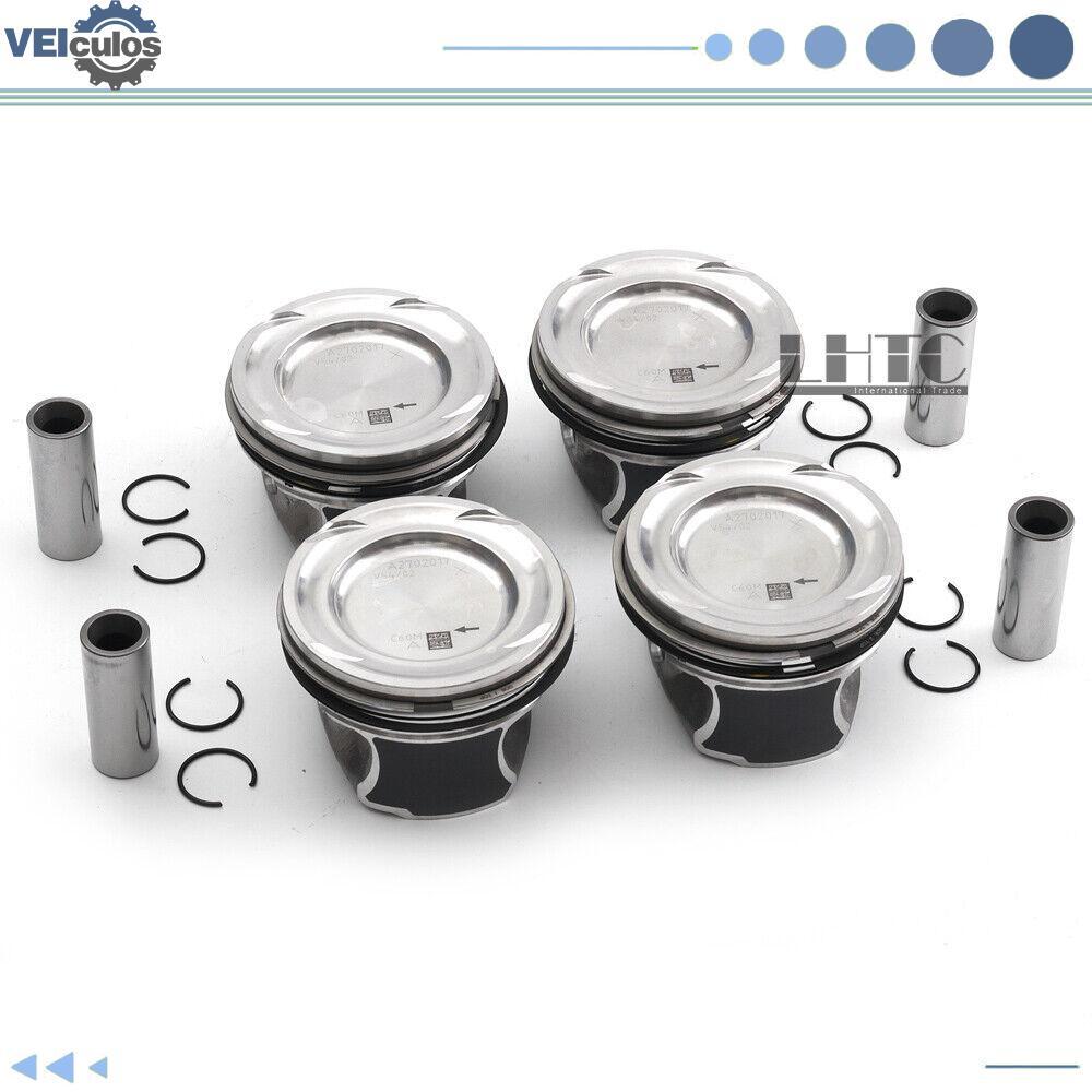 4Pcs STD Pistons  Rings Set for Mercedes-Benz CLA220 2015-2018 C117 X117 NEW
